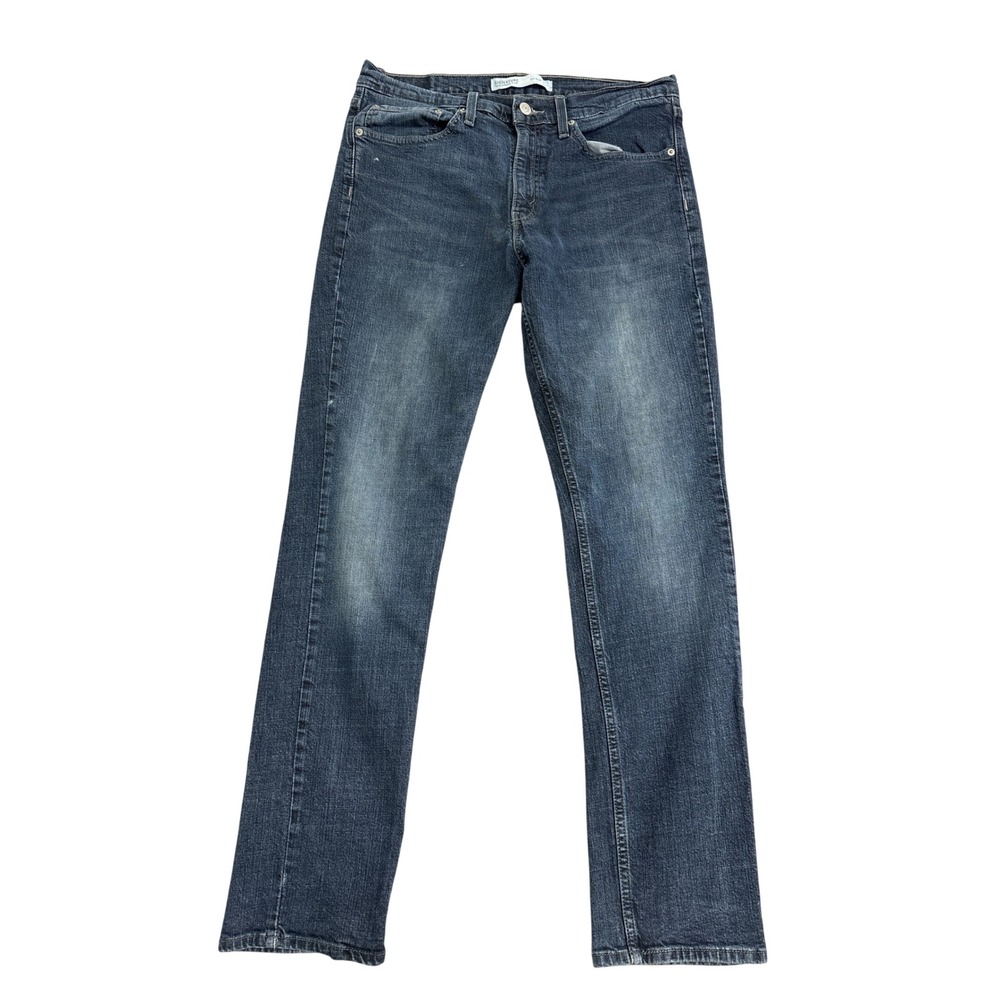 Signature by Levi Strauss S37 Slim Jeans Mens 33x31 Dark Wash Denim
